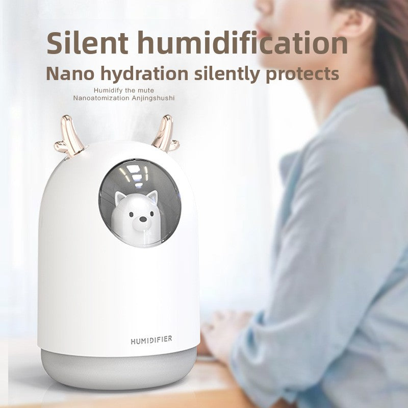 Cute Pet USB Humidifier for Home Bedroom
