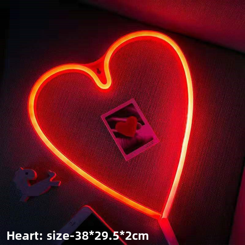 LED Neon LOVE Light for Party Decorations