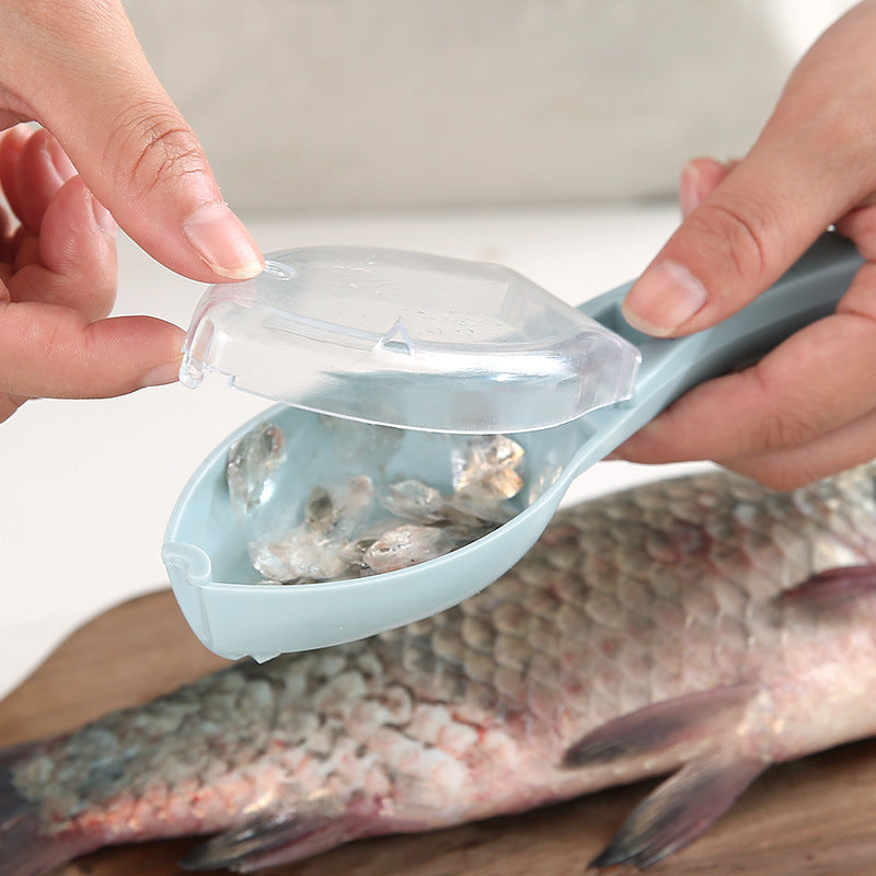 Manual Fish Scaler with Cover