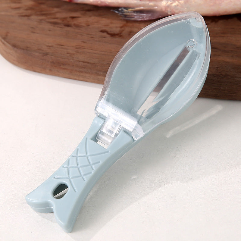 Manual Fish Scaler with Cover