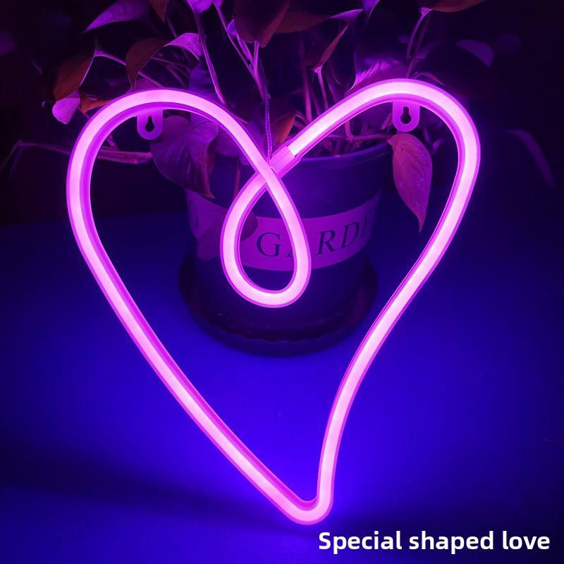 LED Neon LOVE Light for Party Decorations