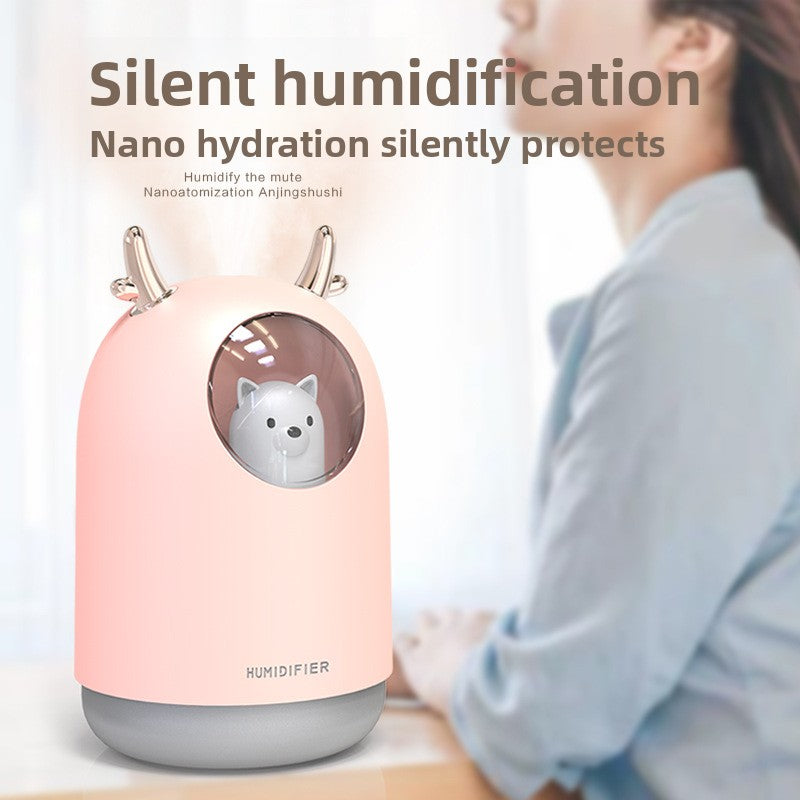 Cute Pet USB Humidifier for Home Bedroom
